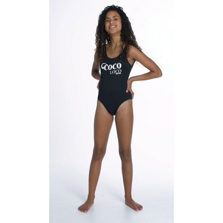 Maillot De Bain 1 Pièce Junior PROTEST Itske Jr True Black