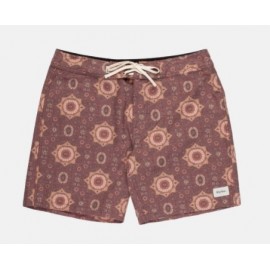 Boardshort RHYTHM Baja Trunk Merlot