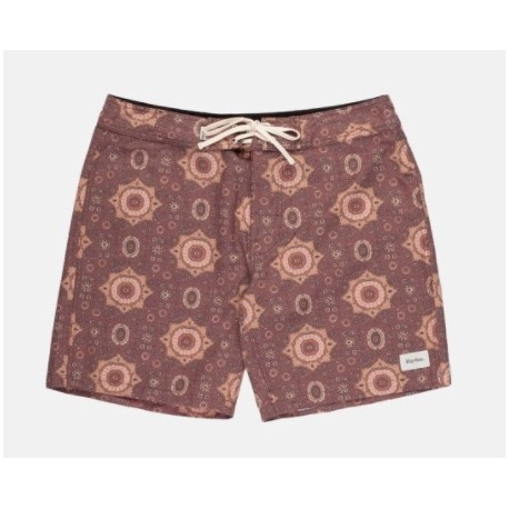 Boardshort RHYTHM Baja Trunk Merlot