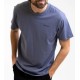 RHYTHM Men's Essential Logo Navy Tee Shirt