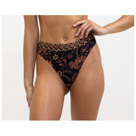 RHYTHM Bikini Bottom Toluca Xanadau Black