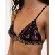 Haut De Maillot De Bain RHYTHM Toluca Classic Bralette Black