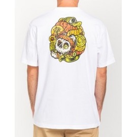 Tee Shirt Man ELEMENT Timber The Vision Optic White
