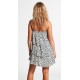 VOLCOM Kabloom Black Combo Dress