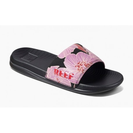 REEF One Slide Purple Blossom Sandal