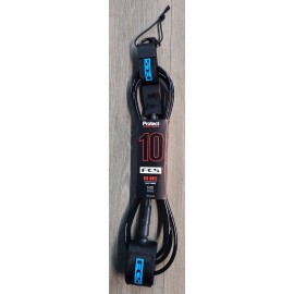 FCS Protect Big Wave Leash 10'0 Black