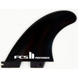 Ailerons FCSII Performer Glass Flex Small Tri Fins Black