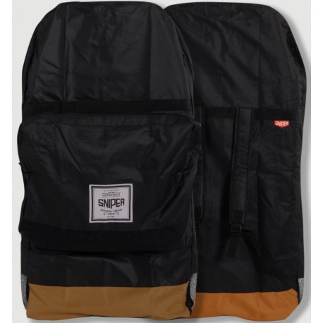 Bodyboard Sniper Deluxe Single Cover Black Brown