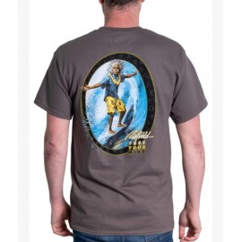 Tee Shirt Homme RIETVELD Surfing All Charcoal