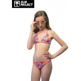 SUN PROJECT Children's 2 Piece Swimsuit Pink Candy