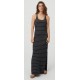 Long Dress O'NEILL Foundation Striped Black With White