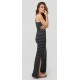 Long Dress O'NEILL Foundation Striped Black With White