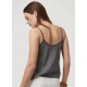 O'NEILL V Neck Mix Match Black With Yellow Tank Top