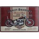 Plaque Métal Harley Davidson