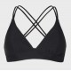 PROTEST Patio Triangle Black Bikini Top