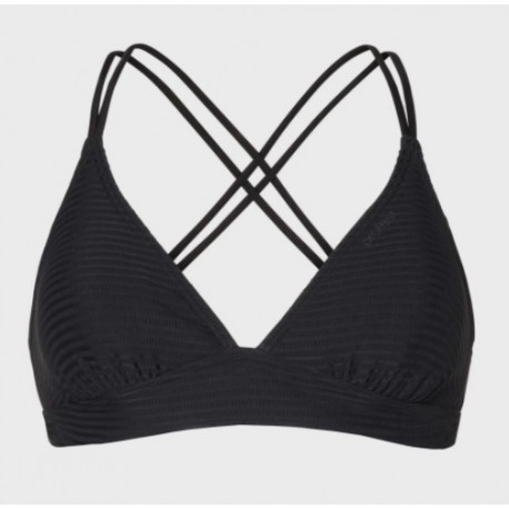 PROTEST Patio Triangle Black Bikini Top