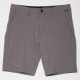 VOLCOM SNT Slub 20 Pewter Hybrid Walkshort