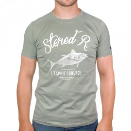 Tee Shirt Homme Stered R Olive