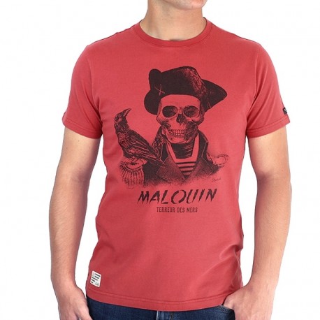 Tee Shirt STERED Malouin Brique