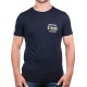 Men's T-Shirt Stered Aventurier Remix Dos Marine