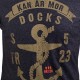 Tee Shirt Homme STERED Ancre Kan Ar Mor Anthracite