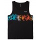 BILLABONG Men's Spinner Black Tank Top