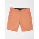 Bermuda Volcom Homme Frickin Modern Stretch Clay Orange