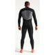 C-Skins Session Mens Chest Zip 3/2mm Black Carbon White