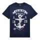 Kid's T-Shirt Stered Anchor Kan ar Mor Navy