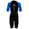 Shorty Billabong Intruder Junior Back Zip 2.2mm Blue
