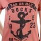 Tee Shirt Woman STERED Anchor Kan Ar Mor Rust