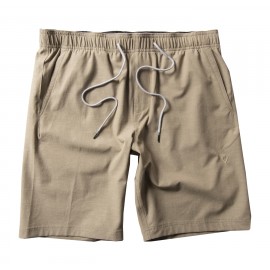 Boardshort Homme VISSLA Hemp No See Ums Elastic Khaki