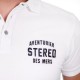 Polo Homme STERED ADM Blanc