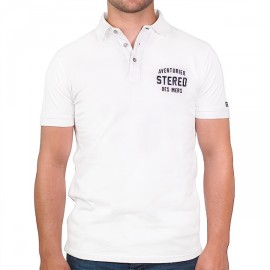 Polo Homme STERED ADM Blanc
