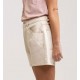 Short Femme RHYTHM Line Denim Vintage White