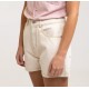 Short Femme RHYTHM Line Denim Vintage White