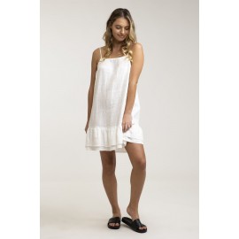 RHYTHM Isla White Dress