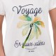 STERED Women's Saltwater Voyage Tee Shirt Ecru