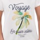 Tee Shirt Femme STERED Voyage En Eaux Salées Ecru