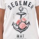 Tee Shirt Femme STERED Degemer Mat Ecru