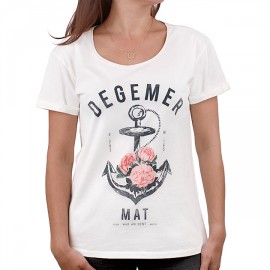 STERED Degemer Mat Ecru Women's Tee Shirt