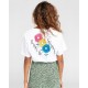 Tee Shirt Woman ELEMENT Rise And Shine Optic White