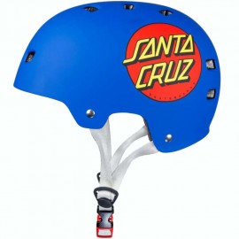 Casque Bullet Santa Cruz Classic Dot Blue