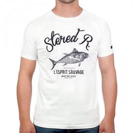 Tee Shirt Homme Stered R Ecru