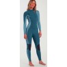 Billabong Synergy Women Wetsuit Front Zip 3/2mm Blue Seas