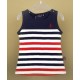 Baby Dress PAPYLOU Arzon Navy Red and White