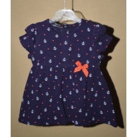 Papylou Baby Dress Pamplelonne Navy