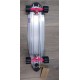 Skate Cruiser Beercan Pin Tail 30"Silver
