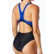 Woman swimsuit one piece TYR Alliance Splice Maxfit Black Blue