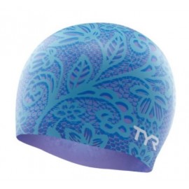 SILICONE Junior Hat TYR My Name is Blue
